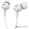 JBL C100SIUWHT наушники вкладыши, белый, проводные Mini jack 3.5 mm