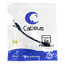 Патч-корд Cabeus PC-UTP-RJ45-Cat.5e-0.15m-BK Патч-корд U/UTP, категория 5е, 2xRJ45/8p8c, неэкранированный, черный, PVC, 0.15м