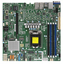 Материнская плата SUPERMICRO Серверная C246 S1151 MATX BLK MBD-X11SCM-F-B