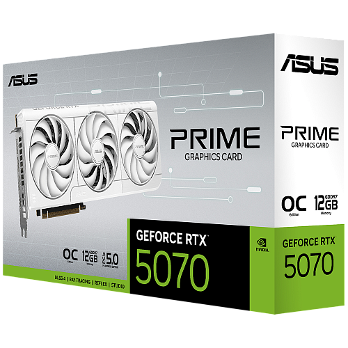 Видеокарта ASUS PRIME-RTX5070-O12G-WHITE