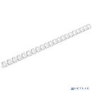 Пластиковые пружины 19 мм белые/черные 50+50 шт./ Пружины пластиковые 19 мм белые/черные (136-165 лист) 50+50 шт, ГЕЛЕОС [BCA4-19WB]