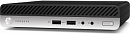 ПК HP ProDesk 400 G3 Mini i3 7100T (3.4)/4Gb/SSD128Gb/HDG630/Windows 10 Professional 64/GbitEth/65W/клавиатура/мышь/черный