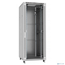 Cabeus SH-05C-42U80/100 Шкаф напольный 19", 42U 800x1000x2055mm (ШхГхВ) передняя стеклянная и задняя сплошная металлическая двери, ручка с замком, цве