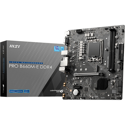 Материнская плата/ PRO B660M-E DDR4
