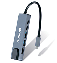 Док-станция ORIGO Док-станция USB-C, 2xUSB 3.0, 1xUSB-C/PD 3.0, 1xUSB-C, 1x1000Base-T, 1xHDMI