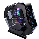 ZALMAN Z-MACHINE 500, OPEN FRAME, E-ATX, ALUMINUM, WINDOW, 1x3.5", 2x2.5", 2xUSB2.0, 2xUSB3.0, USB3.1, RGB FAN CONTROLLER, 5x120 RGB FAN