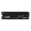 Твердотельный накопитель Kingston SSD 512GB KC3000 M.2 2280 PCIe 4.0 x4 NVMe R7000/W3900MB/s 3D TLC MTBF 2M 400TBW Retail 1 year