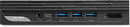 Персональный компьютер MSI Pro DP10 12M Mini Core i5-1235U (1.3GHz), 16Gb DDR4 SO-DIMM, 512GB SSD M.2, Intel Iris Xe Graphics , noDVD, WiFi, BT, 120W,