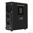 Exegate EX295996RUS ИБП (инвертор, синус, для котла) настенный ExeGate FineSine SX-800.LCD.AVR.2SH <800VA/500W, чистая синусоида, цветной LCD-дисплей,