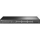 Коммутатор TP-Link Коммутатор/ JetStream™ 24-Port 2.5GBASE-T and 4-Port 10GE SFP+ L2+ Managed Switch with 16-Port PoE+ & 8-Port PoE++