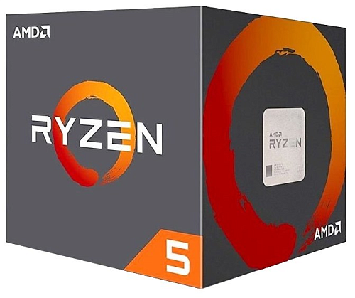 CPU AMD Ryzen X6 R5-1600 Summit Ridge 3200MHz AM4, 65W, YD1600BBAEBOX BOX