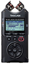 Рекордер мобильный [DR40X] Tascam [DR-40X] АЦП/ЦАП: 24 бит/96 кГц, 20-20000 Гц, THD: 0,01%, S/N: 94 дБ, микрофоны: 2 х всенаправленных A-B/X-Y, 2xComb