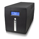Effekta UPS Micropower 1500VA LCD (ACX11OPS1K500000) {Линейно Интерактивный, 1500ВА/900Вт,АКБ 2*12В/9Ач,2*Schuko CEE7/4 + 2*IEC-320-C13, Напольный}