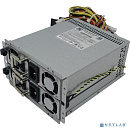 Procase GRP550 Блок питания с резервированием PS2+ ATX(550W+550W(1+1)),КПД=88+ Silver,185*150*86mm,Активный PFC,+5B=30A,+12B=46A,+3,3B=30A,-12V=1A,5VS