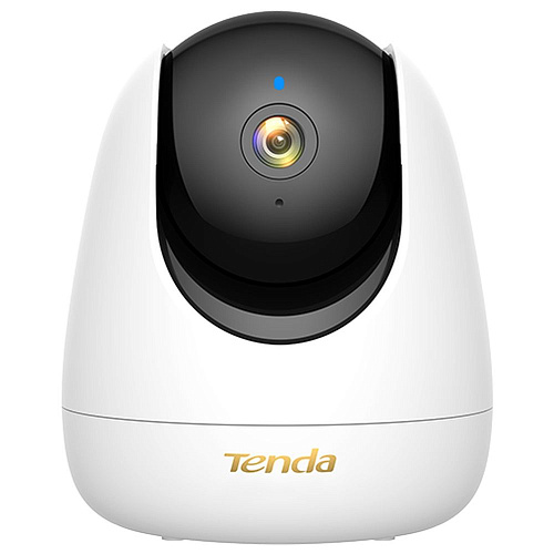 Tenda CP7 Панорамная камера наклонно-поворотная, 2560x1440 15 кадр./сек, CMOS 4 Мп, Wi-Fi, ночная съемка, датчик движения, белый