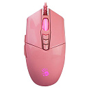 Мышь A4Tech Bloody P91s розовый оптическая (8000dpi) USB (8but)