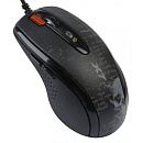 A4Tech Мышь V-Track F5 черный/рисунок оптическая (3000dpi) USB (6but)[647961]