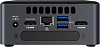 Неттоп IRU NUC 113 i3 7100U (3.9) 4Gb SSD120Gb HDG620 Free DOS GbitEth WiFi BT 65W черный (1416202)
