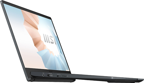 MSI Modern 14 B11SBU Core i7-1195G7,14"FHD (1920*1080),60Hz,DDR4 16GB,512GB SSD,MX450, GDDR5 2GB,Carbon Grey,Win