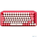 920-010718 Клавиатура беспроводная Logitech POP KEYS, Heartbreaker Rose