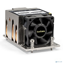 Exegate EX293436RUS ESNK-P0063AP4.PWM.2U.SP3.Cu {Al+Cu, 2U, 4 тепл. трубки, LGA SP3, TDP 240W, PWM, 1600-6800RPM, 2 ball bearing, 4pin, 54,3db, 440г,
