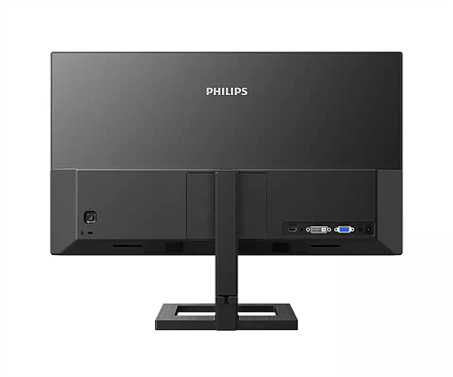 23,8" Philips 241E2FD 1920х1080@75Гц IPS W-LED 16:9 4ms VGA DVI HDMI Mega Infinity DCR 1000:1 178/178 300cd Tilt Black