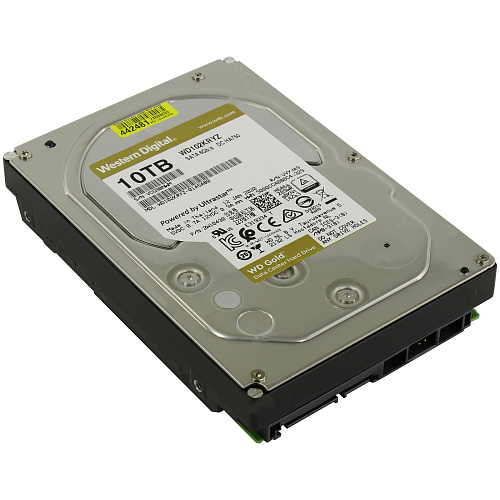 Жесткий диск WD Жесткий диск/ HDD SATA3 10Tb Gold 7200 256mb 1 year warranty