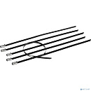 Rexant (07-0308-5) Стяжка кабельная стальная (304) с полимерным покрытием 300x4,6мм (50 шт/уп)