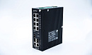 Управляемый коммутатор c 8 портами PoE+ 10/100/1000Base-T(X) (разъем RJ45), 2 Combo-портами (10/100/1000BaseTX или 100/1000BaseSFP), 1 портом 100/1000