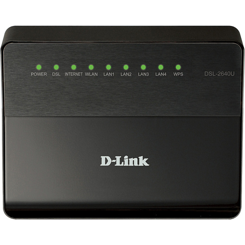 Маршрутизатор D-LINK маршрутизатор/ DSL-2640U/RB,DSL-2640U/RB/U1A ADSL2+ N150 Wi-Fi Router, 4x100Base-TX LAN, 1x2dBi external antenna, Annex B, DSL port, Ethernet WAN