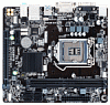 Gigabyte GA-H110M-S2V (Socket 1151, intel H110, 2*DDR4, VGA, DVI, PCI-Ex16, Gb Lan, Audio, USB 3.0, SATA 3.0, mATX) ; GAH11MSV-00-G