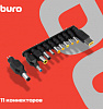 Блок питания Buro BUM-0170A90 автоматический 90W 15V-20V 11-connectors 4.5A 1xUSB 1A от прикуривателя LED индикатор