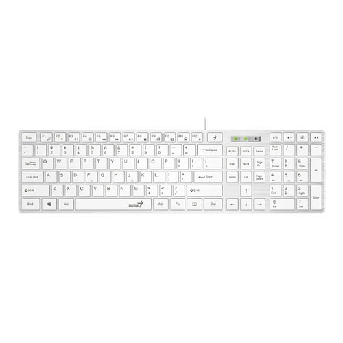 Клавиатура Genius SlimStar 126 White USB [31310017410]