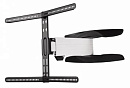 Кронштейн для телевизора Hama H-118634 черный/белый 32"-65" макс.40кг настенный поворотно-выдвижной и наклонный