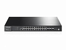 Коммутатор TP-Link T3700G-28TQ 24G управляемый