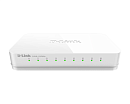 Коммутатор D-LINK DGS-1008A/D2A, L2 Unmanaged Switch with 8 10/100/1000Base-T ports.8K Mac address,Auto-sensing, 802.3x Flow Control, Stand-alone, Auto MDI/MDI-X