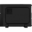 Корпус Aerocool Playa Slim черный без БП mATX 1x80mm 2xUSB3.0 audio bott PSU