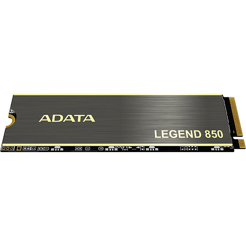 Твердотельный накопитель/ ADATA SSD LEGEND 850, 2TB, M.2(22x80mm), NVMe 1.4, PCIe 4.0 x4, 3D NAND, R/W 5000/4500MB/s, IOPs 400 000/550 000, TBW 2000,