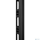 Cabeus SH-05C47-BK Вертикальный кабельный органайзер в шкаф 47U, металлический, цвет черный (RAL 9004)