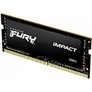 Kingston DRAM 16GB 2666MHz DDR4 CL15 SODIMM 1Gx8 FURY ImpactK F426S15IB1/16