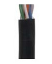 Кабель LANMASTER UTP, 4x2, кат 5E, 350Mhz, PVC, черный, 305 м