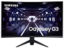 Samsung 32" Odyssey G3 C32G35TFQI VA изогнутый 1920x1080 5ms 300cd/m2 178/178 2*HDMI DP FreeSync 165Hz VESA Black 2 years