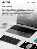 Клавиатура A4Tech Fstyler FBX51C серый USB беспроводная BT/Radio slim Multimedia для ноутбука (FBX51C GREY)