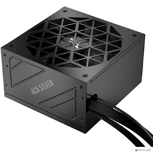 1STPLAYER Блок питания ACK SILVER 850W Black / ATX 3.1, APFC, 80 PLUS Silver, Double Forward, DC-DC, full Teapo caps, 140mm fan, non-modular / HA-850