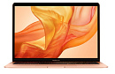 Ноутбук APPLE 13-inch MacBook Air(2019), 1.6GHz dual-core 8th-gen. Intel Core i5, TB up to 3.6GHz, 8GB, 256GB SSD, Intel UHD Graphics 617, Gold