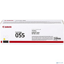 Canon 055 Y Тонер-картридж для Canon LBP66x/MF74x, (2100 стр.), желтый (3013C003)
