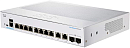 CBS350 Managed 8-port GE, Full PoE, Ext PS, 2x1G Combo (repl. for SG350-10MP-K9-EU)