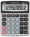 Калькулятор настольный Deli EM889 серебристый 12-разр.
