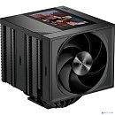 PCCooler RZ820 Display BK (290W, 4-pin PWM, LED, 169mm, Al/Cu, 8x6mm, 1x140mm + 1x150mm, 71.9/78.7CFM, 27.1/35.8dBA, 1500/2500RPM, S: 1851/1700/1200/1