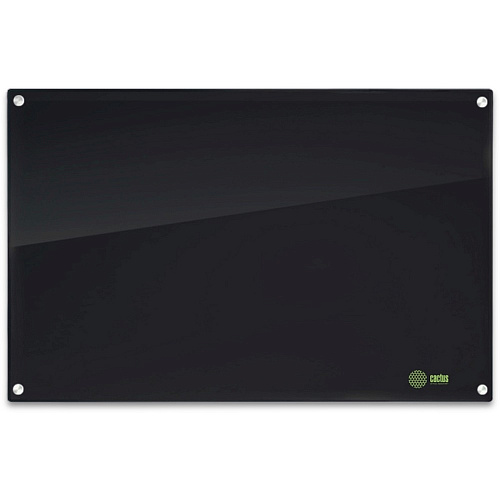 Cactus доска стеклянная CS-GBD-65X100-BK-TM Сквозное крепление стеклянная черный 65x100 стекло крепления